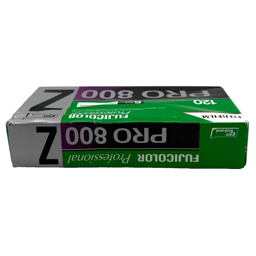 Fujifilm Fujicolor Pro 800Z 120 Color Negative Film 5 Roll Pack EXP 2012 Sealed